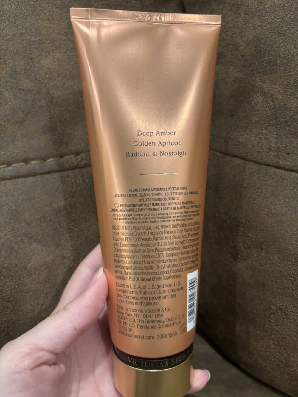 NEW SEALED VICTORIA'S SECRET AMBER ROMANCE FRAGRANCE LOTION 8 OZ - Picture 3 of 4
